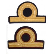 Gradi (paio) per uniforme ordinaria invernale (O.I.) per Terzo ufficiale della Marina Mercantile Gradi (paio) per uniforme ordinaria invernale (O.I.) per Terzo ufficiale della Marina Mercantile